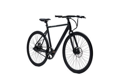 Black Flat Bar Front